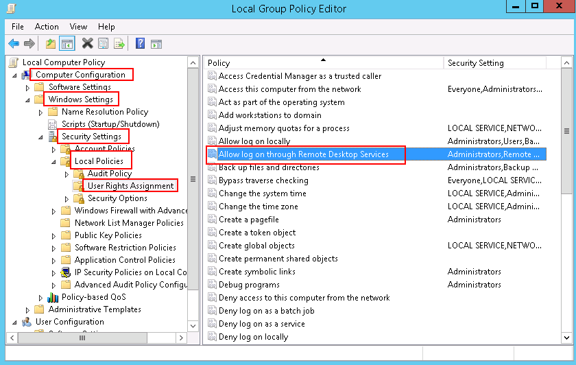 Desktop где находится. Computer configuration где находится. RDP служба как называется. Computer configuration Administrative Templates Network Security. Служба удаленного реестра в gpedit.