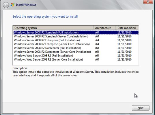 mysql download for windows server 2008 r2 64 bit