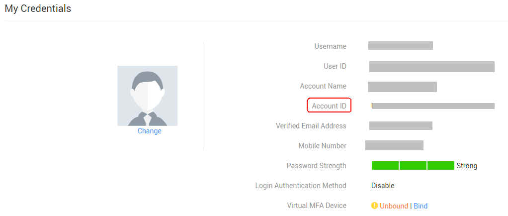 Obtaining An Account ID Data Lake Factory API Reference Appendix