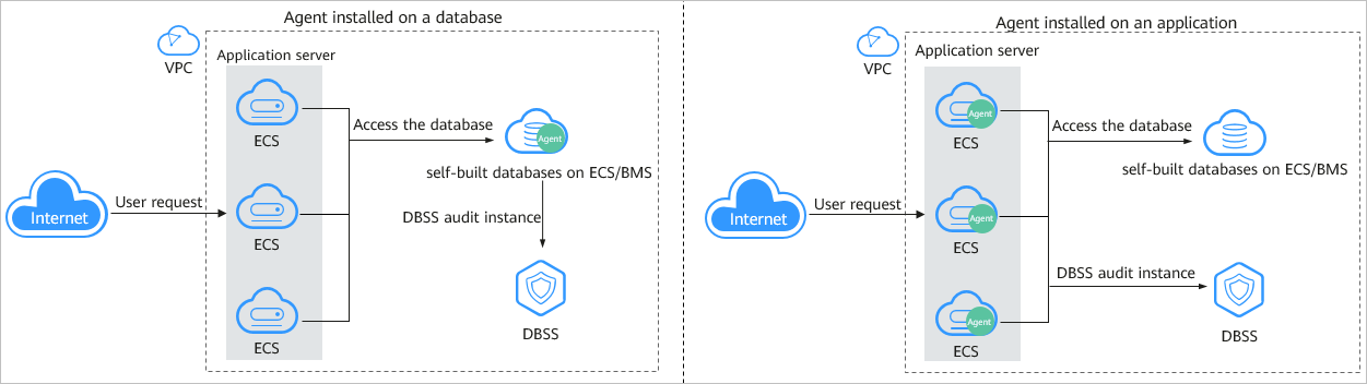 Auditing a User-built Database on ECS