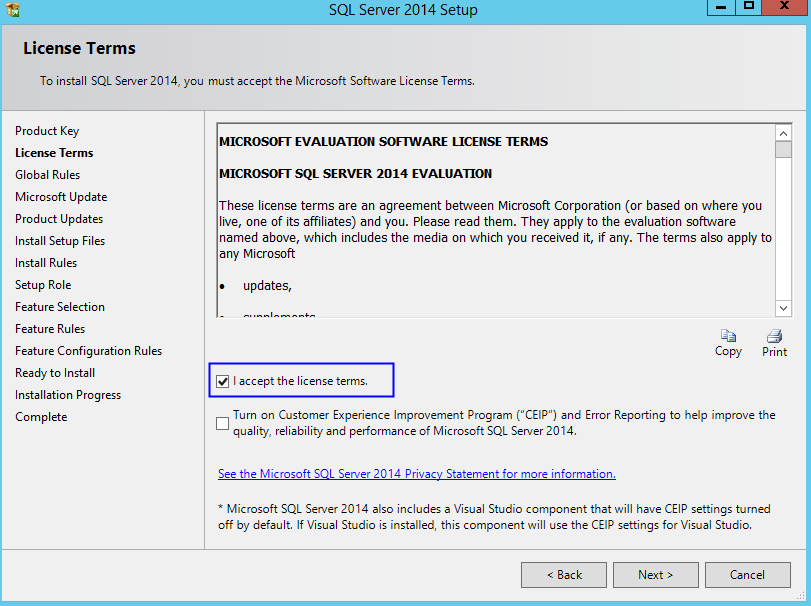 ms sql 2014 evaluation version for mac