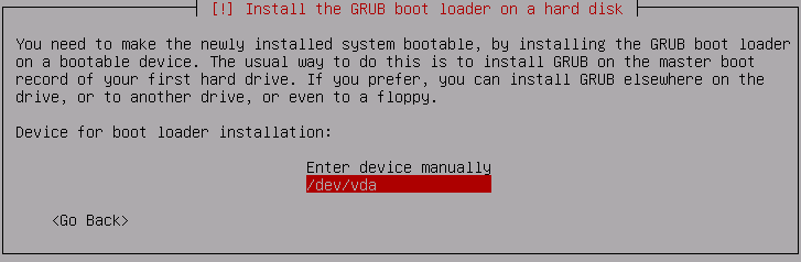 Debian installer main menu kali. Grub MBR.