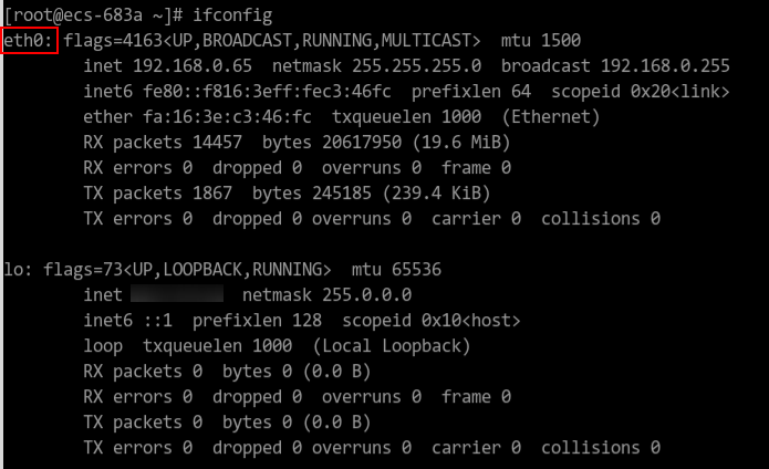 getting the mac address on a mac