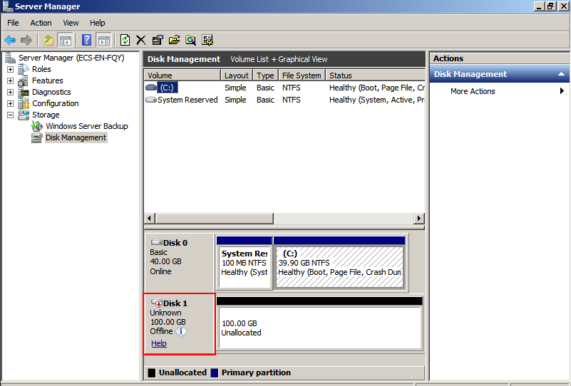 initialize drive windows