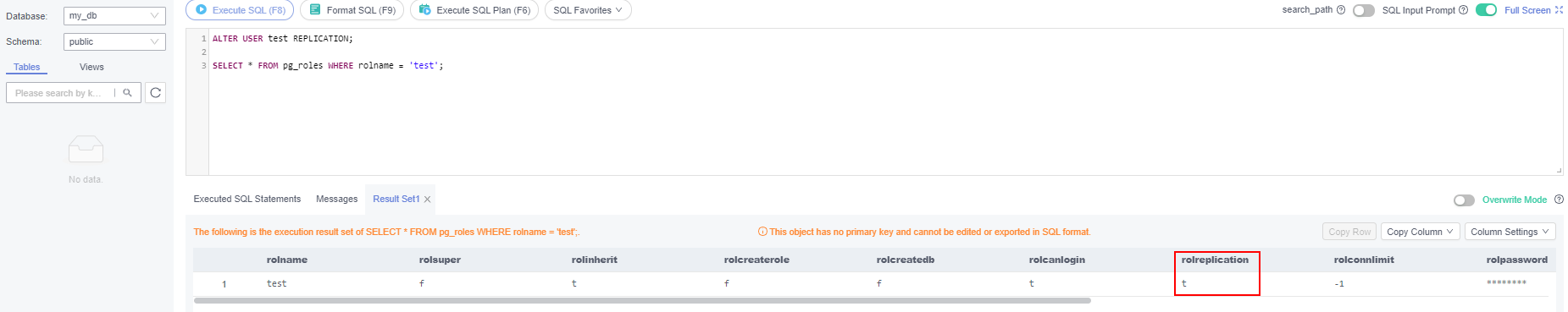 How Do I Grant The Replication Permission To An Rds For Postgresql Database  User?_Relational Database Service_Faqs_Database Permission_Huawei Cloud