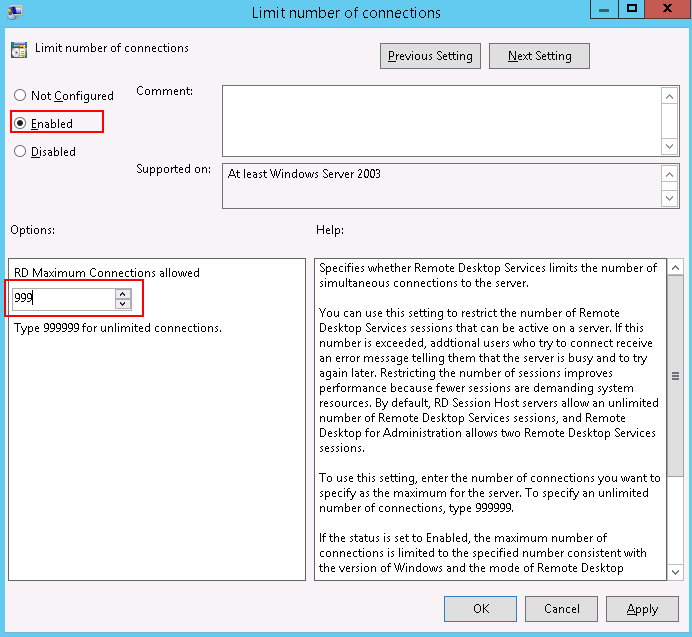 windows server 2012 remote desktop multiple users