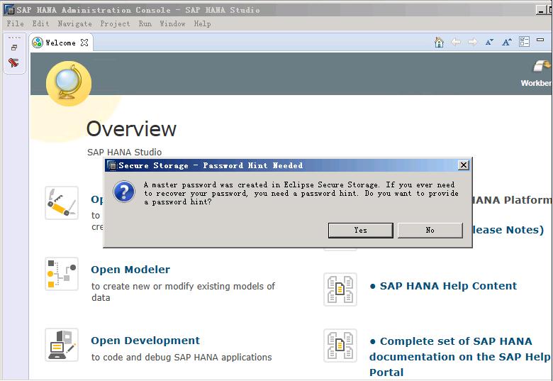 Connecting SAP HANA Nodes to the SAP HANA Studio_SAP Cloud_SAP HANA User  Guide (Single Node)_Deployment_Installing SAP HANA (Single-Node Deployment  with HA Required)_Huawei Cloud