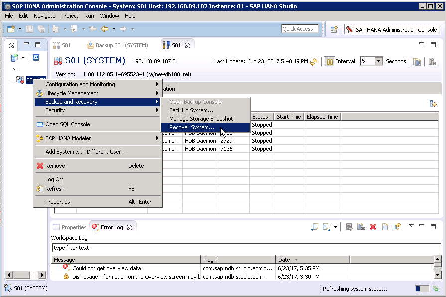 sap hana studio data types images