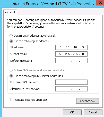 Windows server настройка vlan