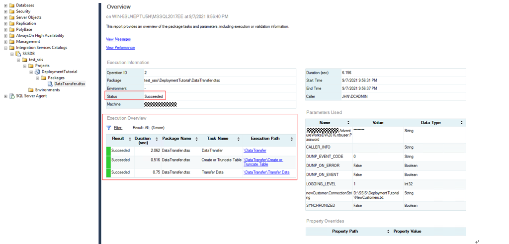 does sql server 2017 developer edition have ssis