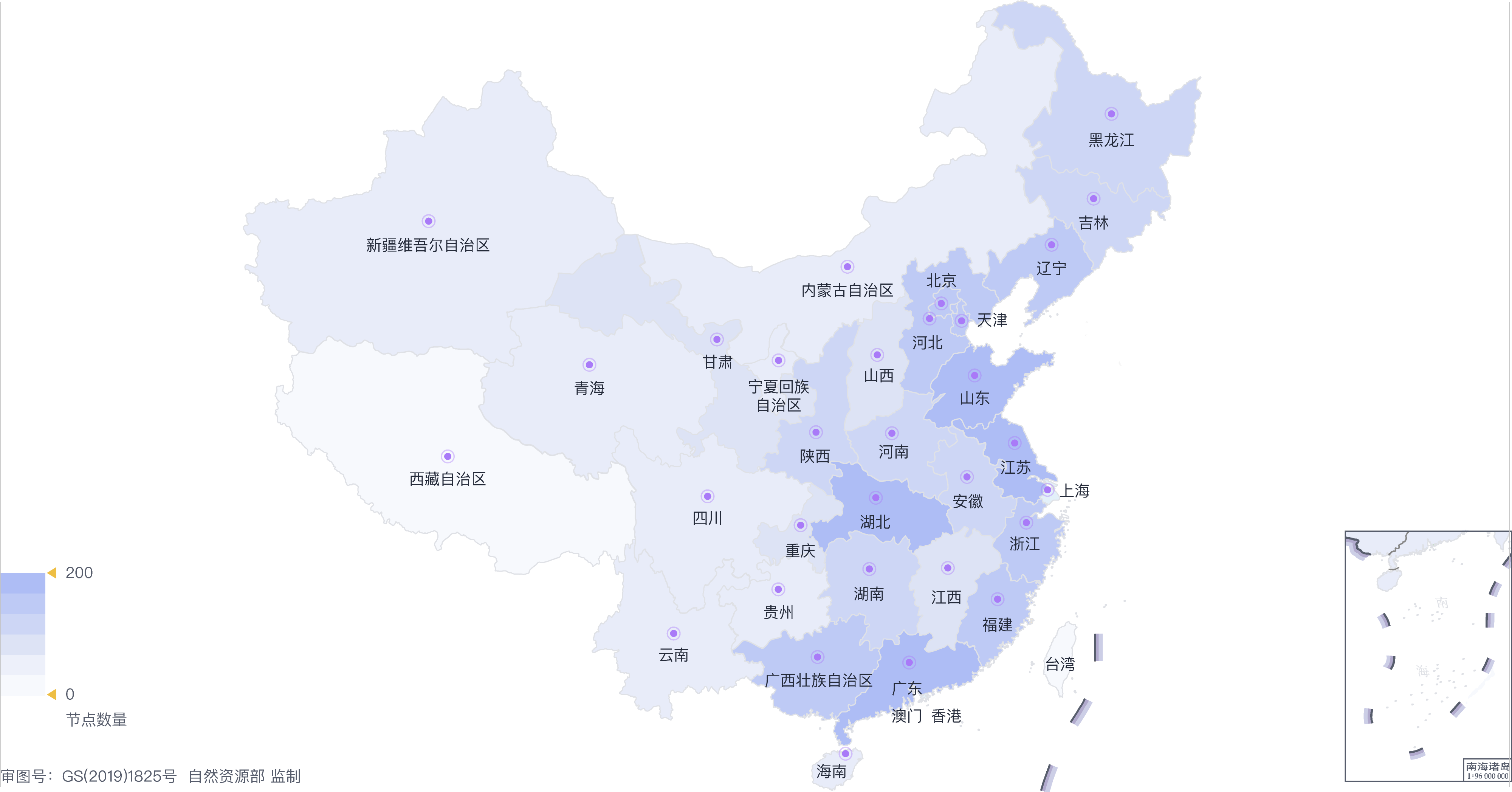 中国省份地图 简洁图片